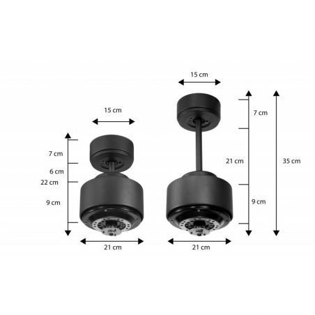 Modulo by KlassFan - Smart DC Ceiling Fan for Destratification, with ...